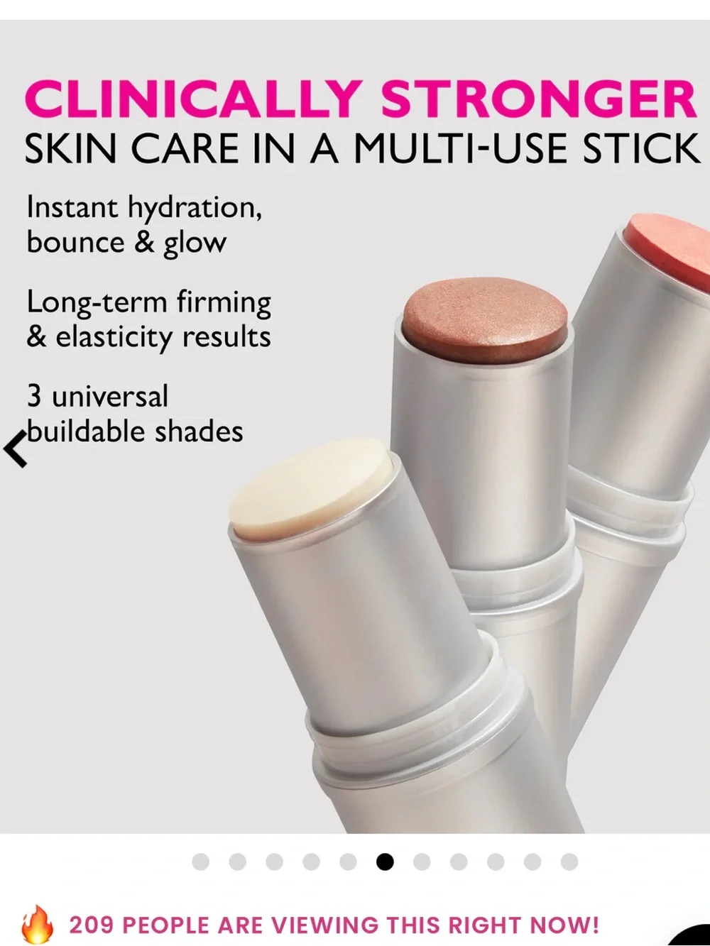 ⚡️🖤Peter Thomas Roth Instant Firm Collagen Bounce Stick